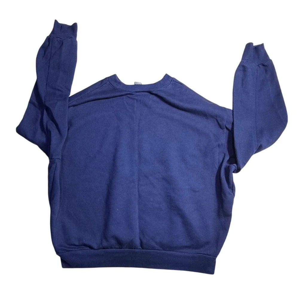 Wild Fable Tokyo Graphic Sweatshirt Navy Blue Crewneck Pullover Small-2226 - Picture 2 of 6